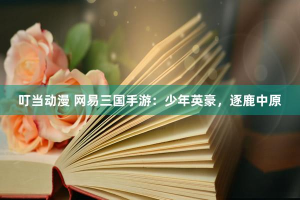 叮当动漫 网易三国手游：少年英豪，逐鹿中原
